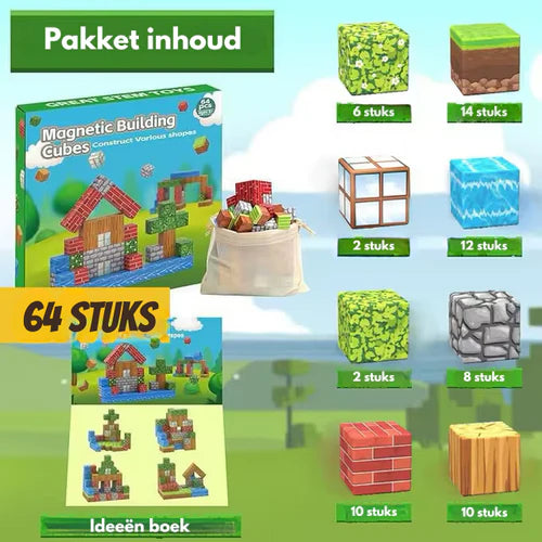 KidsCraft - Magnetische Blokken