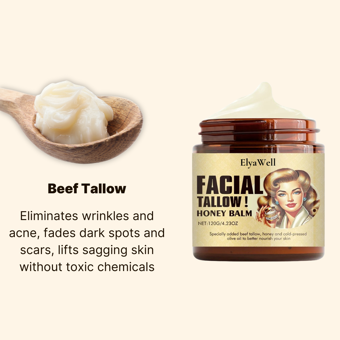 Stralende Huid Met Beef Tallow