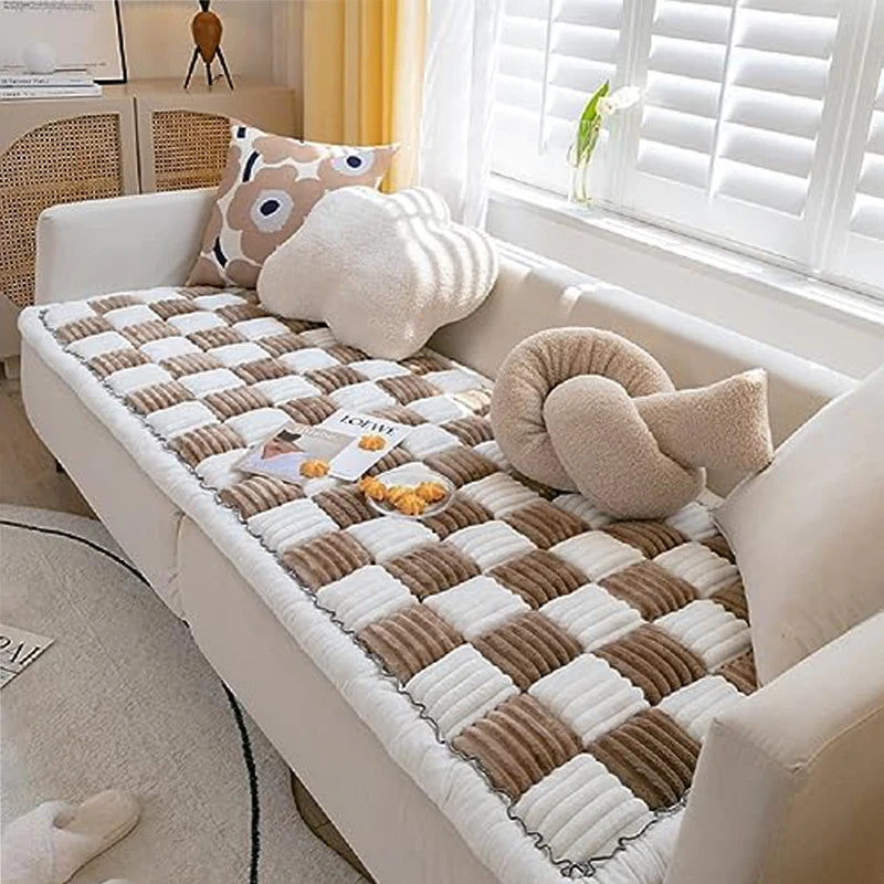 Fun Fuzzy Plaid Huisdier Deken