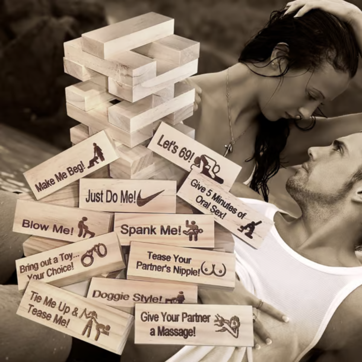 Couple Game - Avontuur Jenga