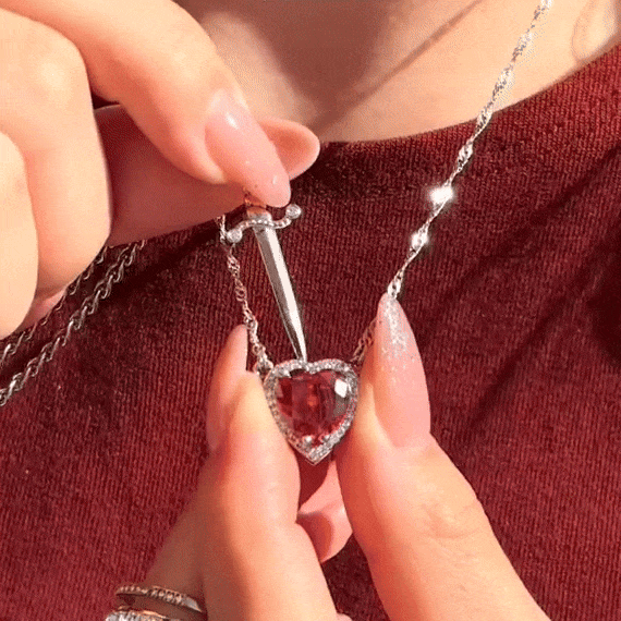 SORA Spark Hart & Zwaard Ketting