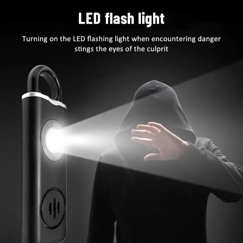 SafeSiren - Veiligheidsalarm met LED-licht
