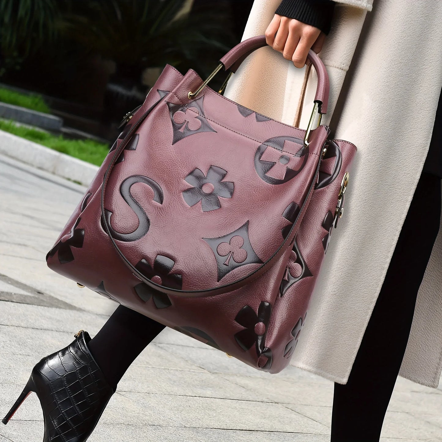 Vera Lune - Luxuriöse Satchel Tasche