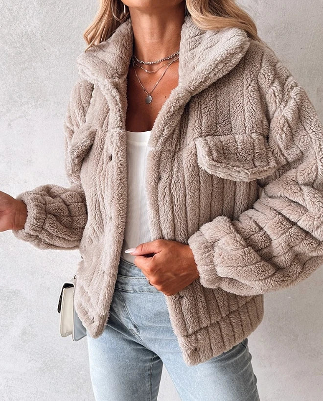 Winterse Teddy Fashion Jas Dames