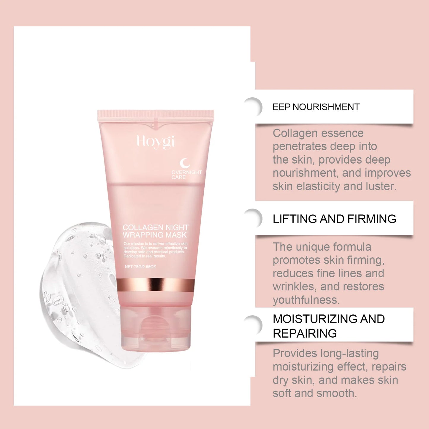 Koreaanse Glowy Collagen Mask