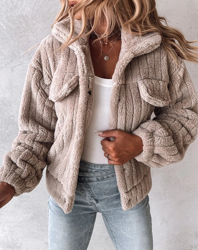 Winterse Teddy Fashion Jas Dames