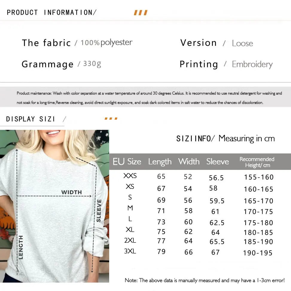 Hippe Yapper Sweater Embroidery