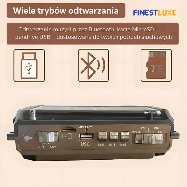 SafeWave Radio Awaryjne z Powerbankiem