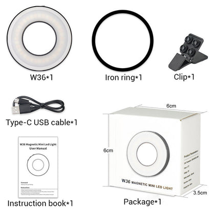 Magnetische Ringlicht Clip