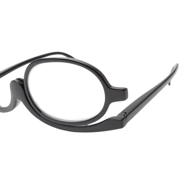 Drehbare Schminkbrille für klare Sicht