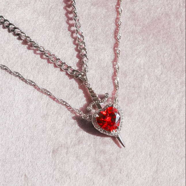 SORA Spark Hart & Zwaard Ketting