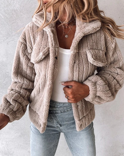 Winterse Teddy Fashion Jas Dames